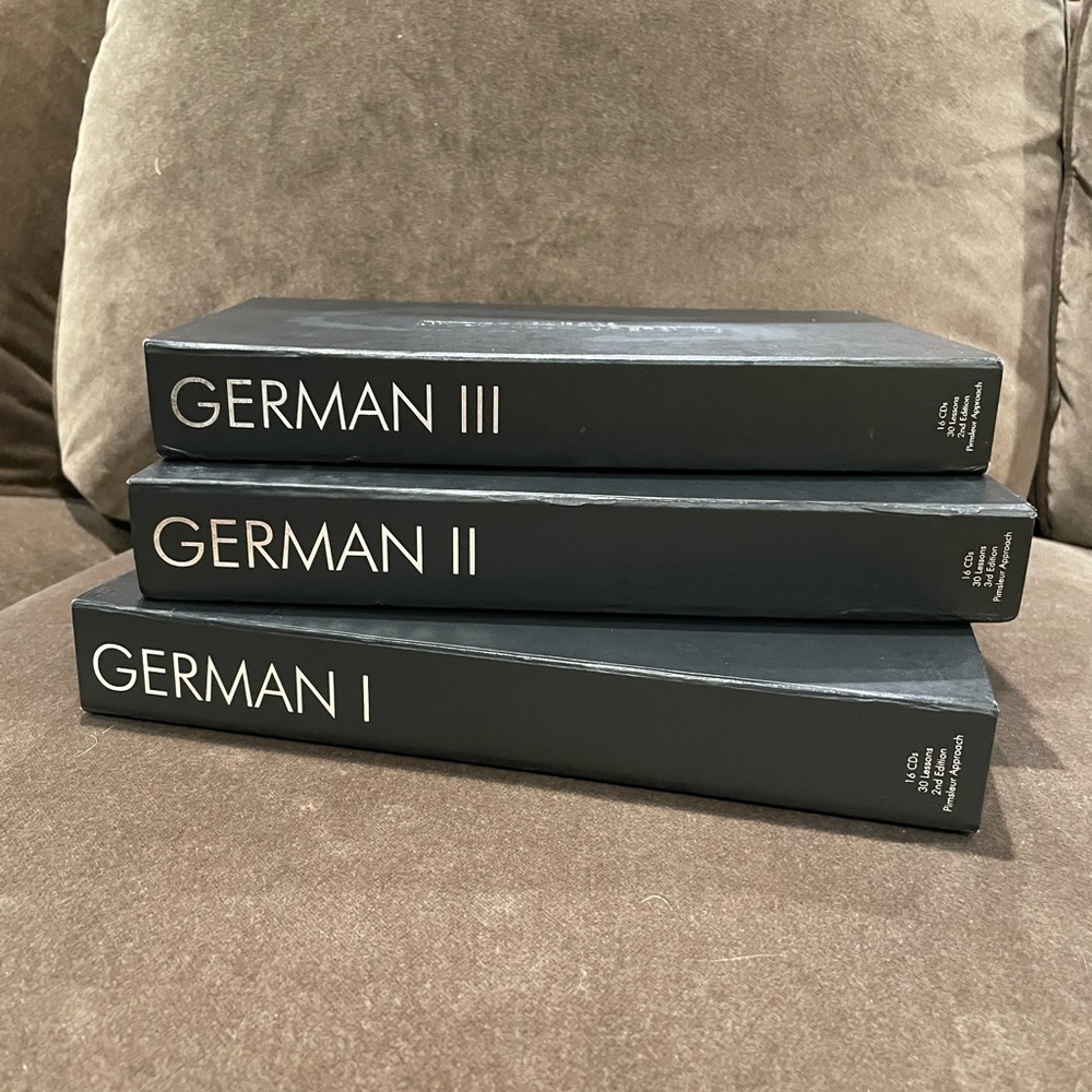 Pimsleur German language learning CDs